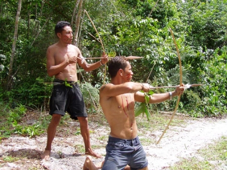 Arrowpoint Loge: Indiens-Arawak apprennent tir à l'arc 