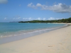 La plage devant la maison
