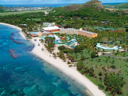 Coconut Bay Resort: Vue du ciel