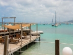Blick vom Ponton aus
