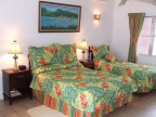 Zimmer des Hotels mit separierten Betten