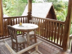 Tainos Cottages: Veranda