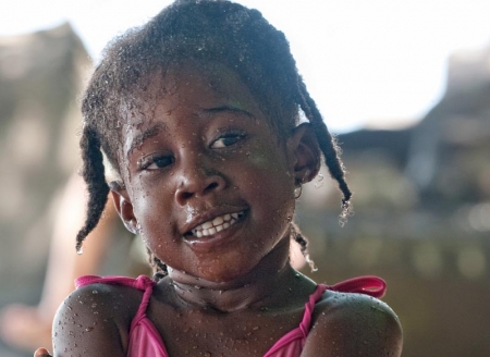 les Caraïbes à St. Vincent: Mélange entre les survivants d'un navire d'esclaves et les indiens des Caraïbes